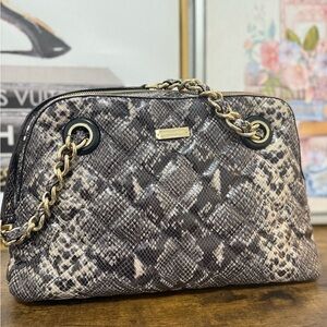 Kate Spade New York Embossed Snakeskin Leather
Shoulder Bag
